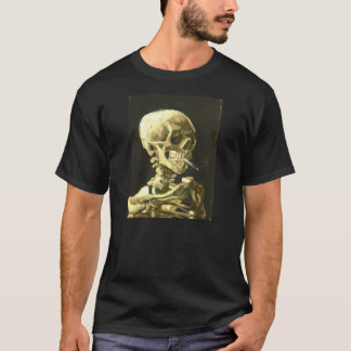 T-shirt Van Gogh - chef d'un squelette
