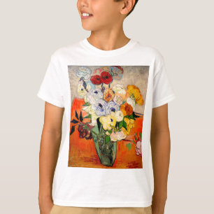 T-shirt Van Gogh Roses and Anemones