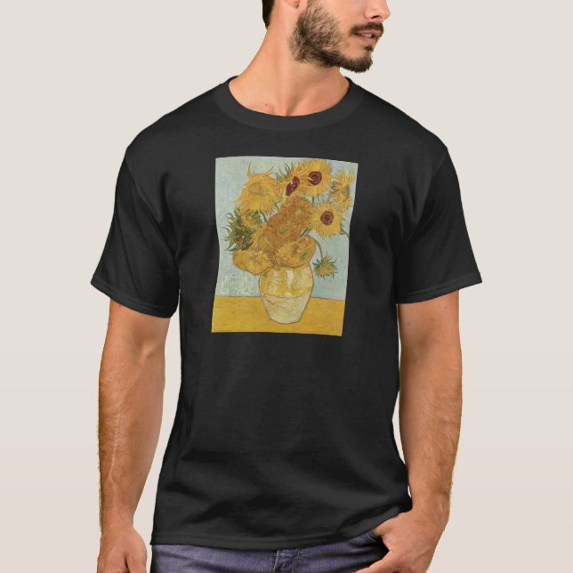 T-shirt Van Gogh Sunflowers (Devant)