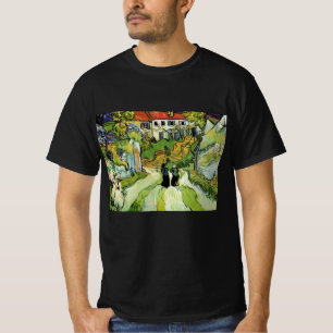 T-shirt Van Gogh Village Street et Steps Auvers, Figures