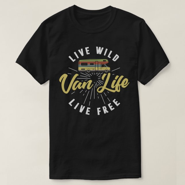 T-shirt Van Life (Design devant)