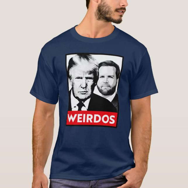 T-shirt Vance anti-Trump - Weirdos (Devant)