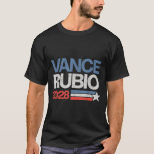 T-shirt Vance Rubio 2028 Président Jd Vance Marco Rubio Ét