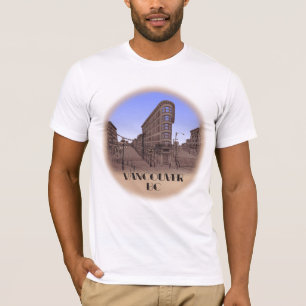 T-shirt Vancouver Unisex Gastown Souvenir T-shirt