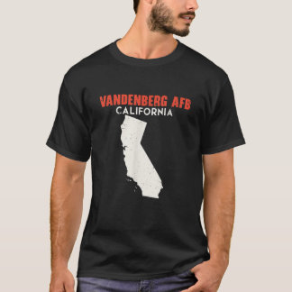 T-shirt Vandenberg AFB California USA State America Travel