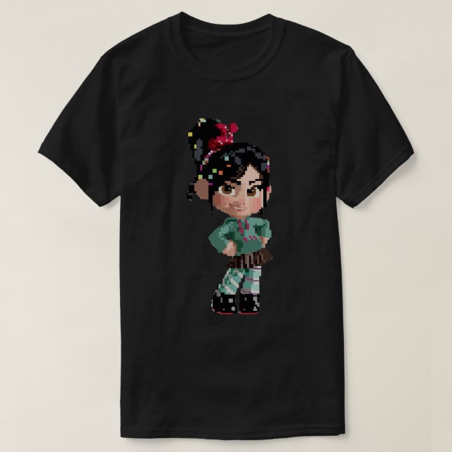 T-shirt Vanellope Pixel (Design devant)