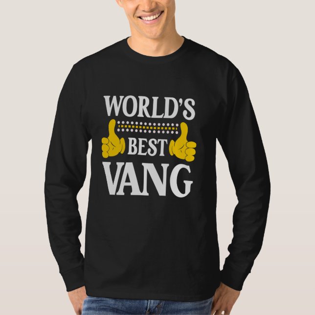 T-shirt Vang Nom de famille Funny Team Famille Nom de fami (Devant)