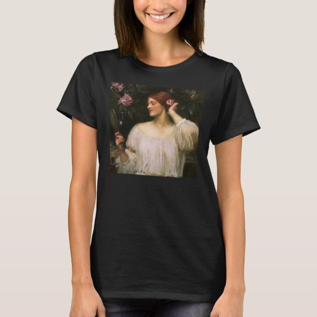 T-shirt Vanity par John William Waterhouse (Devant)