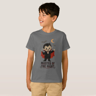 T-shirt VANOSTÈ Maître de la Nuit Graphique Vampire Mignon