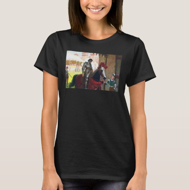 T-shirt Vanquished, by Edmund Blair Leighton (Devant)