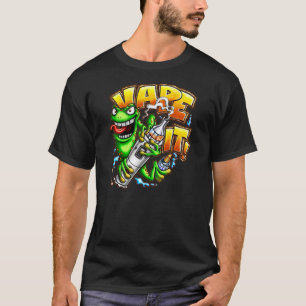T-shirt Vape il ! Chemise foncée