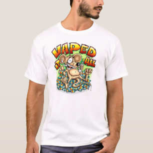 T-shirt Vaped il tout (rat de Vaping)