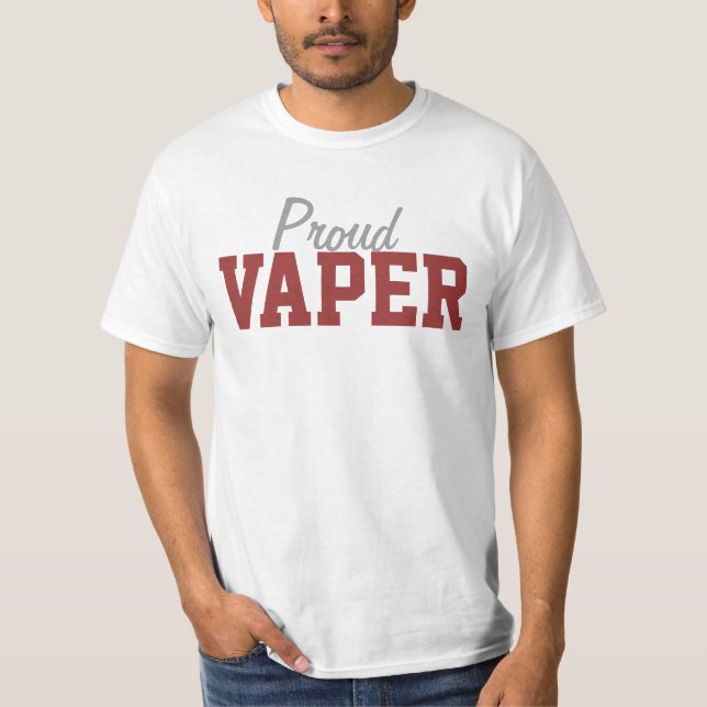 T-shirt Vaper fier (Devant)