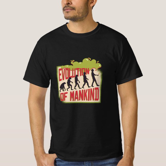T-shirt Vapeur amusant (Devant)