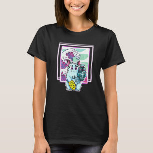 T-shirt Vapeur Cat Sci Fi Wave Pour Tous Les Âges