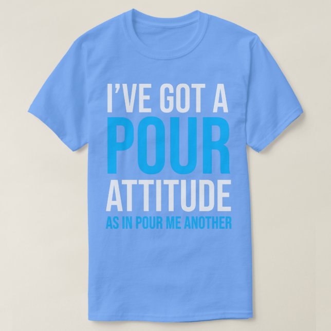 T-shirt Vapeur de bière VERRE ATTITUDE (Design devant)