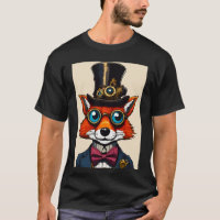 Vapeur Punk Fox Bow Cravate Top Hat Couleur Plague