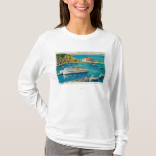 T-shirt Vapeurs Catalina et Avalon au pilier, et casino