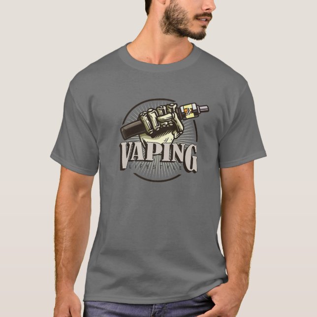 T-shirt Vaping Lifestyle Vaper (Devant)
