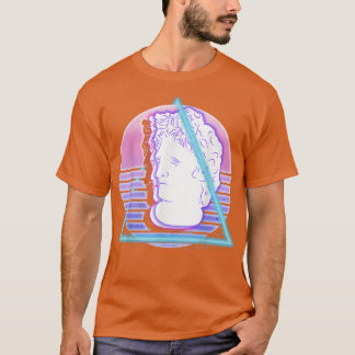 T-shirt Vaporwave Aesthetic Glitch Greek Statue de Rétrowa