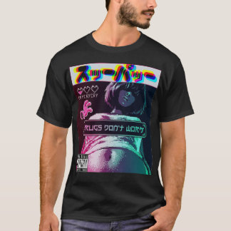 T-shirt Vaporwave Cool Girl Gamer Style