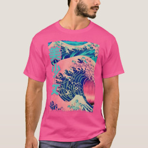 T-shirt Vaporwave Cyberpastel Punk Retro Japonais Great W
