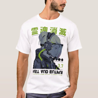 T-shirt Vaporwave Cyberpunk Japanese Urban Cool Style