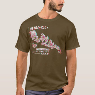 T-shirt Vaporwave esthétique CherryBlossom, Glitch Japan A