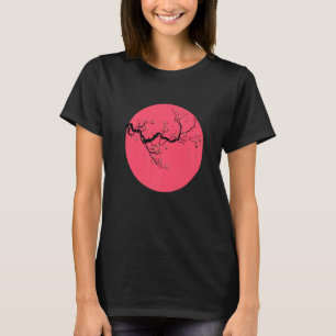 T-shirt Vaporwave esthétique Fleur de Cerisier Style Japon