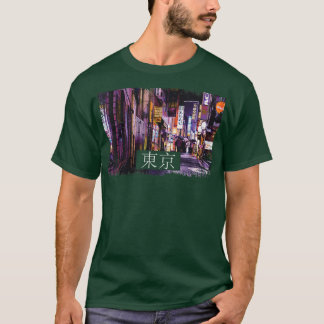 T-shirt Vaporwave esthétique Japon 80s 90s Mème Tokyo49