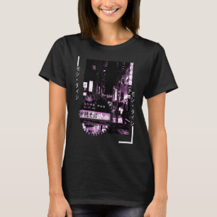 T-shirt Vaporwave esthétique Japon Style 80s 90s Tokyo Osa