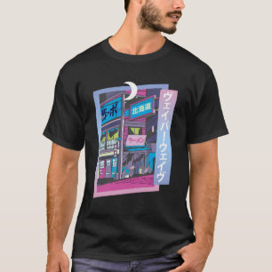 T-shirt Vaporwave esthétique japonaise Style Visual Art El