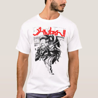 T-shirt Vaporwave Gas Mask Urban Cyberpunk Style Girl 
