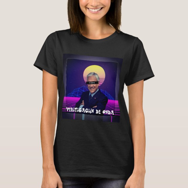 T-shirt Vaporwave Vibe Check (Devant)