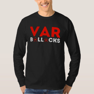 T-shirt VAR [Censored] Red Football Soccer Television