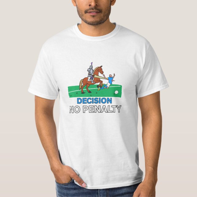 T-shirt VAR check to the Rescue: Decision - No Penalty (Devant)