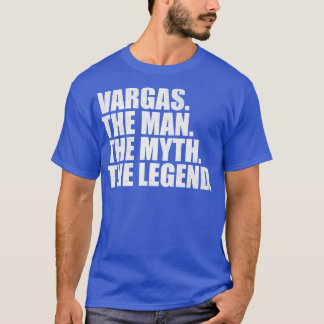 T-shirt VargasVargas Nom de famille Vargas Nom de famille 