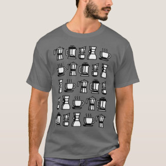 T-shirt Variations de café ami