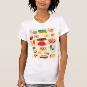 T-shirt Variétés de nourriture