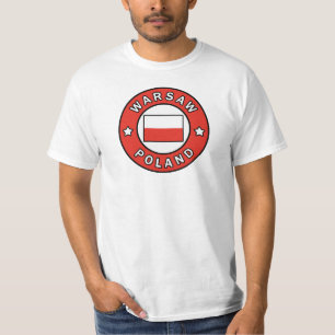 T-shirt Varsovie Pologne