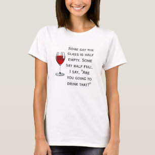 T-shirt Vas-tu boire ça ? Le Vin drôle à dire