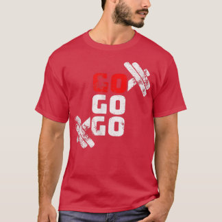 T-shirt Vas-y ! Poids de l'entraînement Motivation fitness