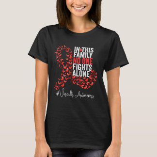 T-shirt Vasculitis Awareness Month Red Ribbon