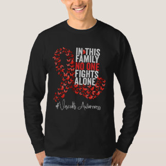T-shirt Vasculitis Awareness Month Red Ribbon