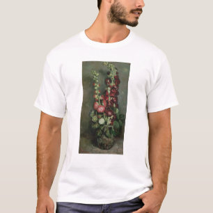 T-shirt Vase à Vincent van Gogh   de roses trémière, 18