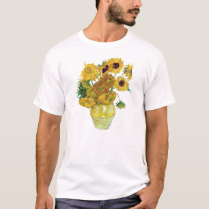 T-shirt Vase avec douze tournesols par Vincent van Gogh