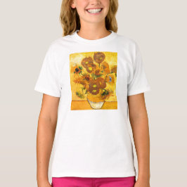 T-shirt Vase avec quinze tournesols par Vincent van Gogh