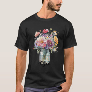 T-shirt Vase De Fleurs Gee