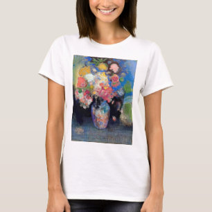 T-shirt Vase de fleurs, Redon