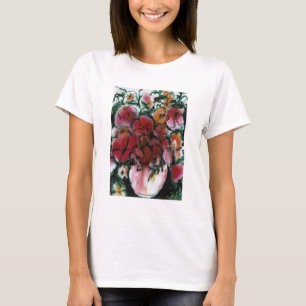T-shirt Vase florale